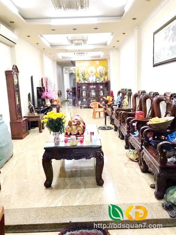 Bán nhà chính chủ 4 lầu đúc mặt tiền Trần Xuân Soạn quận 7.